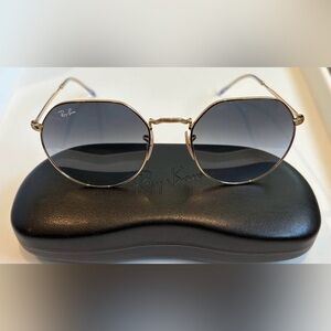 Ray-Ban Jack Gold Frame Sunglasses RB3565